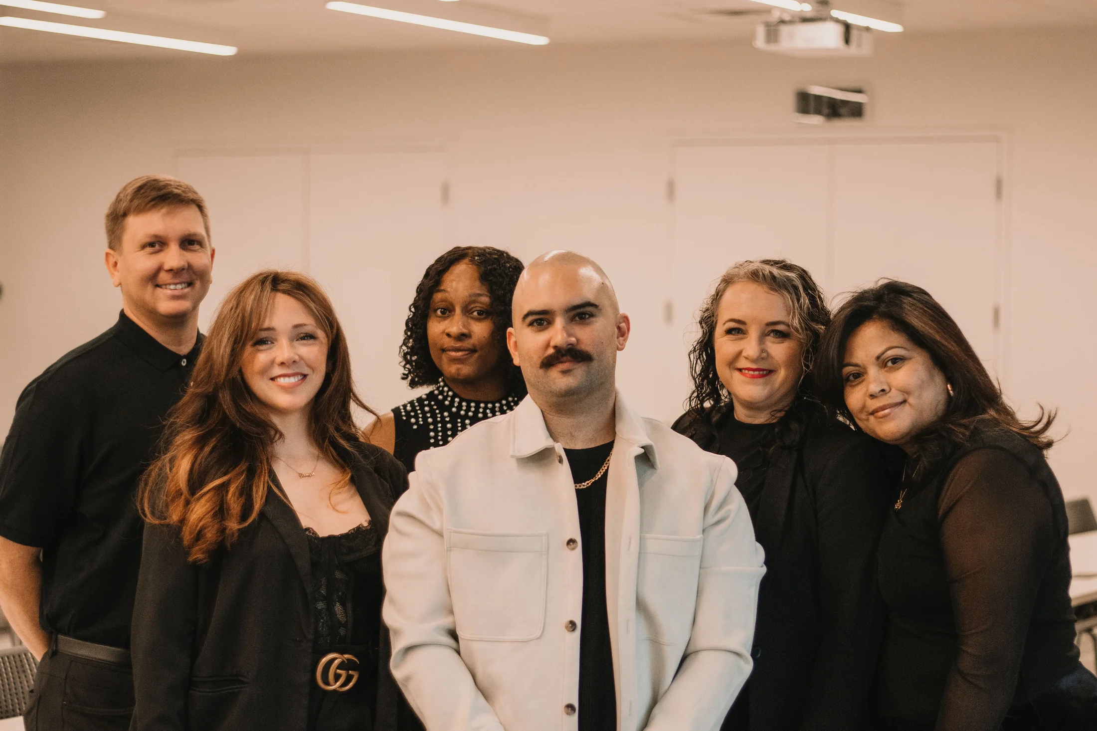 Diverse professional team